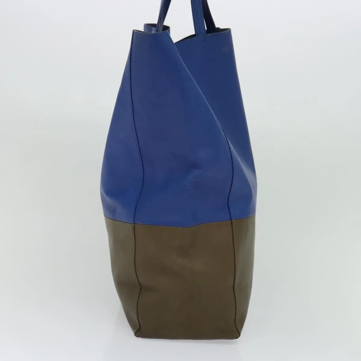 Celine Vertical Cabas Tote Leather Multicolour Tote Bag