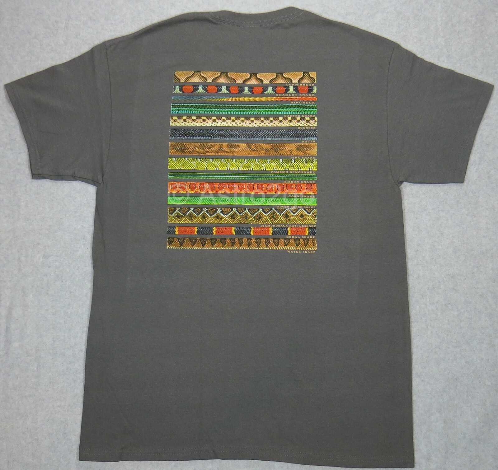 SNAKES NEW-Copperhead Diamondback Herpetology Reptiles Science Nature T shirt