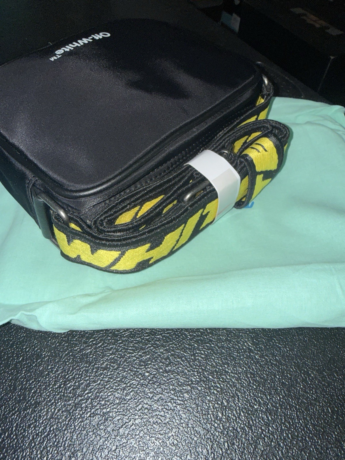 Off White Virgil Abloh Nylon Crossbody Shoulder Messenger Bag