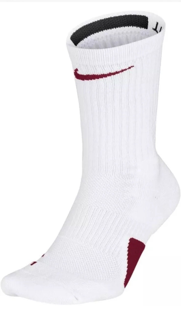 1 Nike Elite Crew Basketball Socks Medium Sz 6-8 SX7622 $16