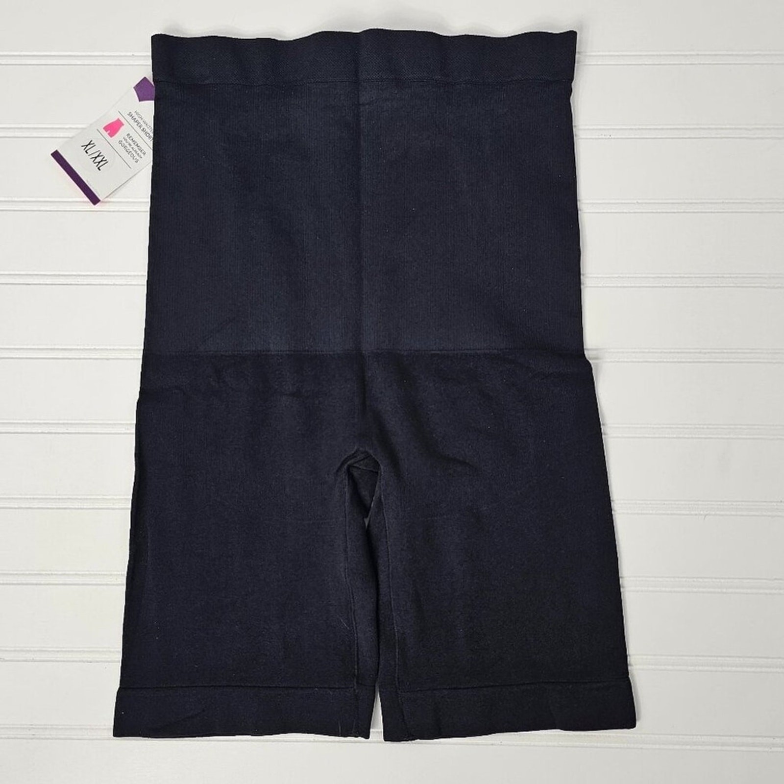 Empetua by Shapermint Women’s Black High Waisted Shaper Shorts Size XL-XXL NWT