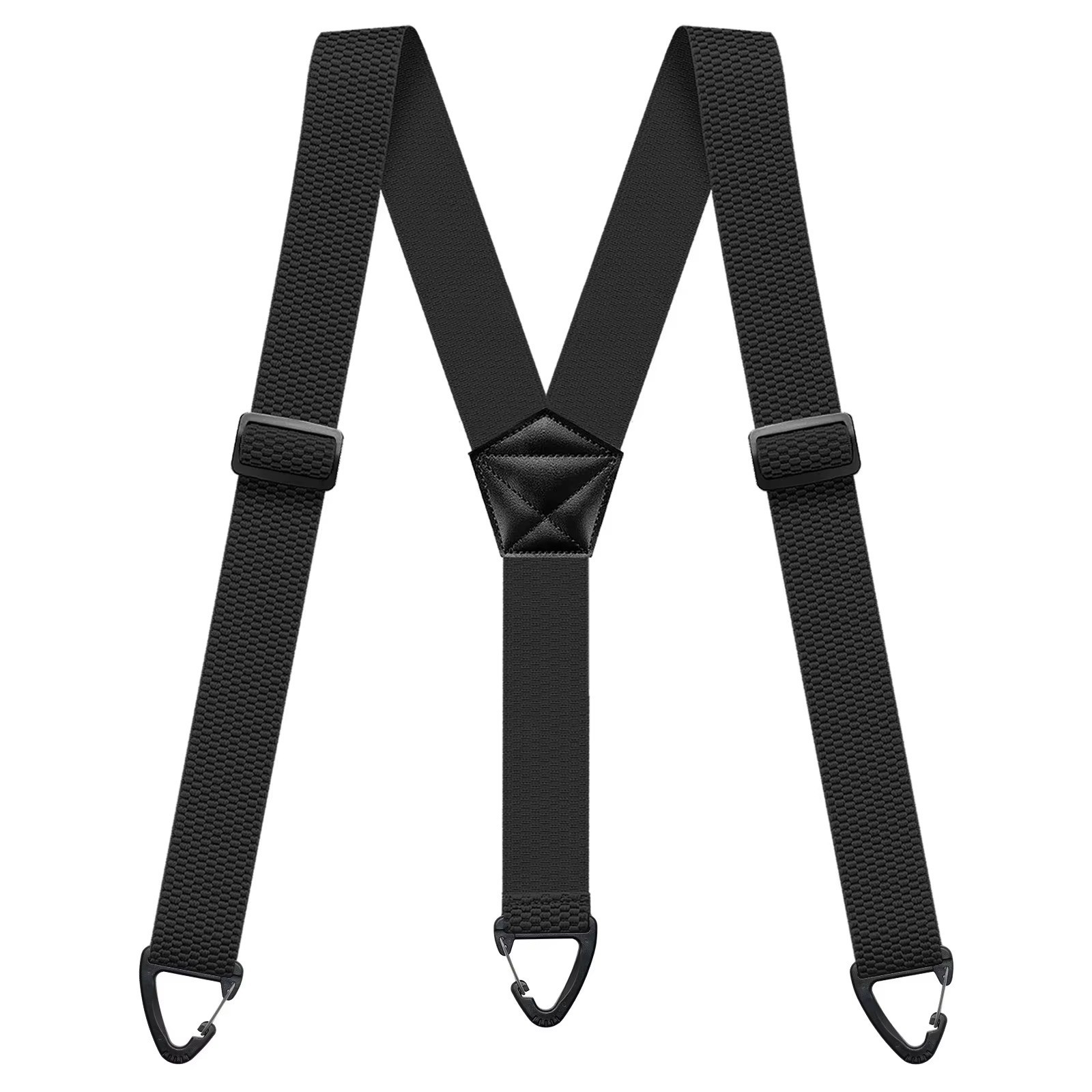Heavy Duty Elastic Suspenders for Men Trouser Pants Braces Strap Work Belt