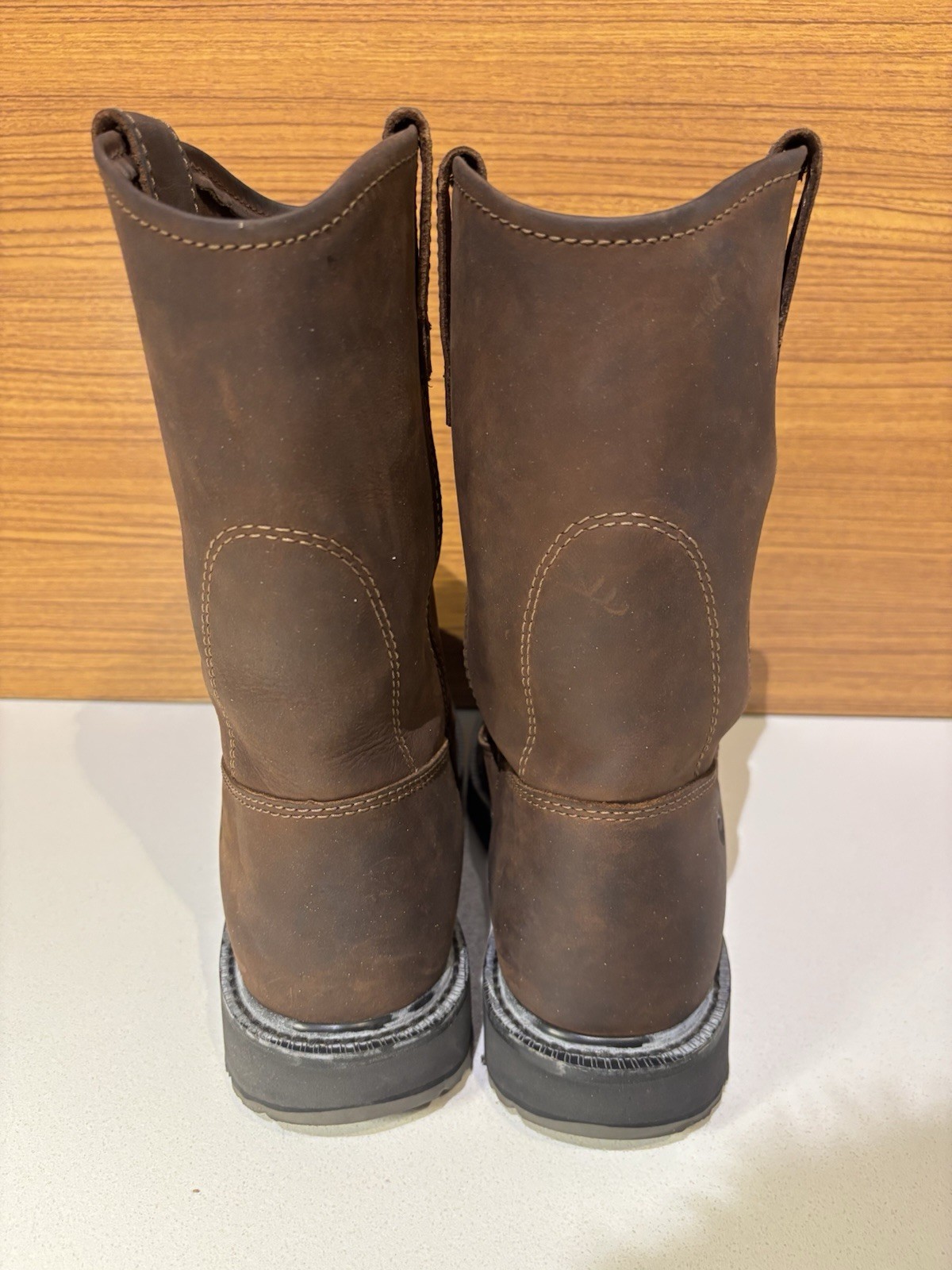 Wolverine W04727 Slip Resistant Brown Nubuck Wellington Boot