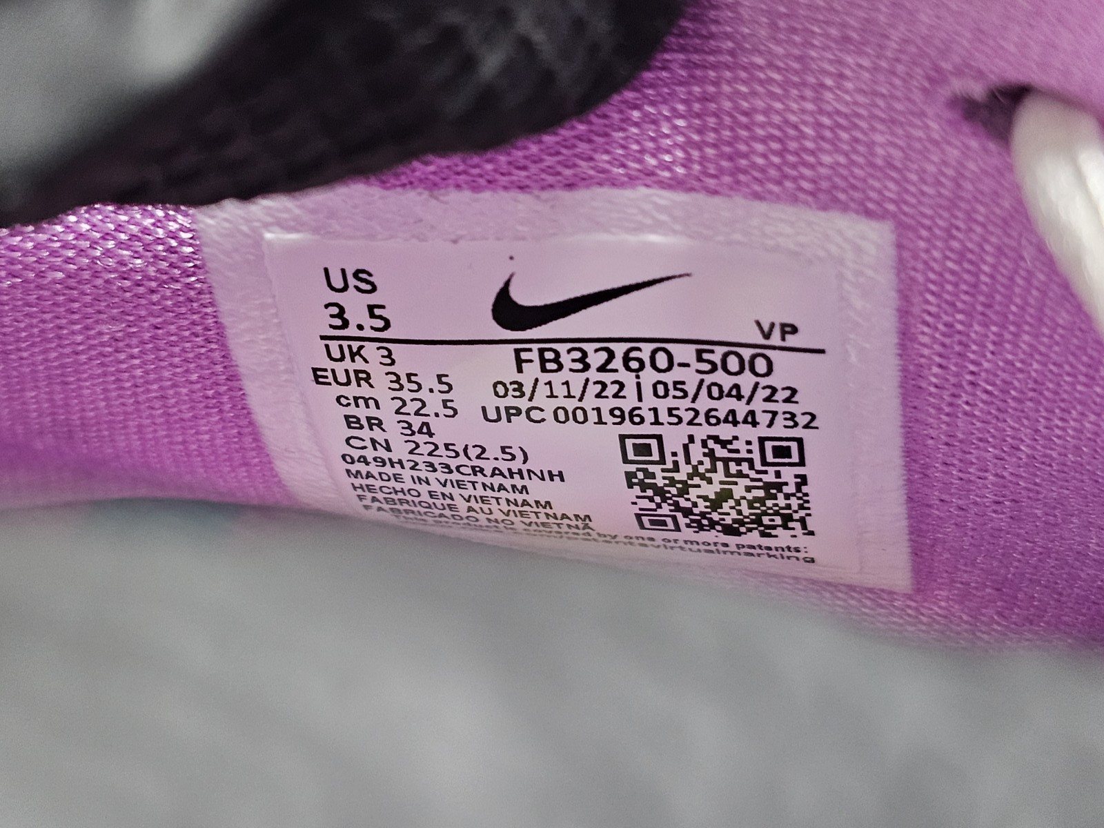 Nike KD 15 EYBL Nationals Rush Fuchsia FB3260-500 Sz 5 RARE
