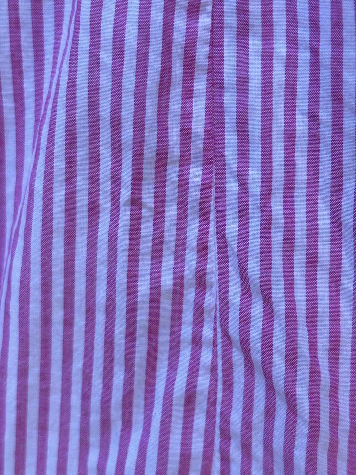 Gap Cami Summer Top Side Zip W 12 Pink White Stripes Lined Fresh Chic Straps