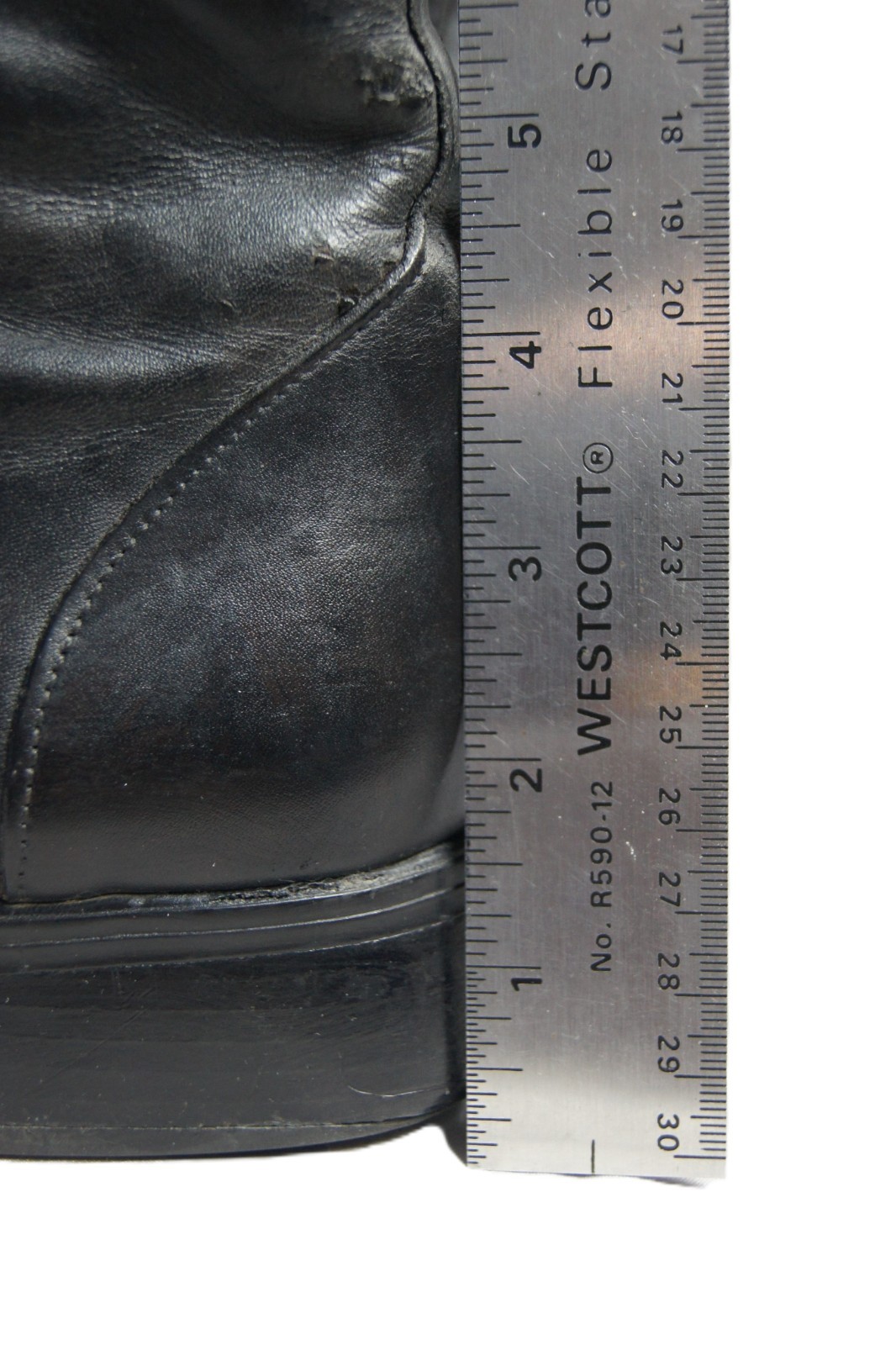 Santana® Canada Low Boots Black Sz. 8.5M W/Side Zipper AND Lace-Up Vintage 1997