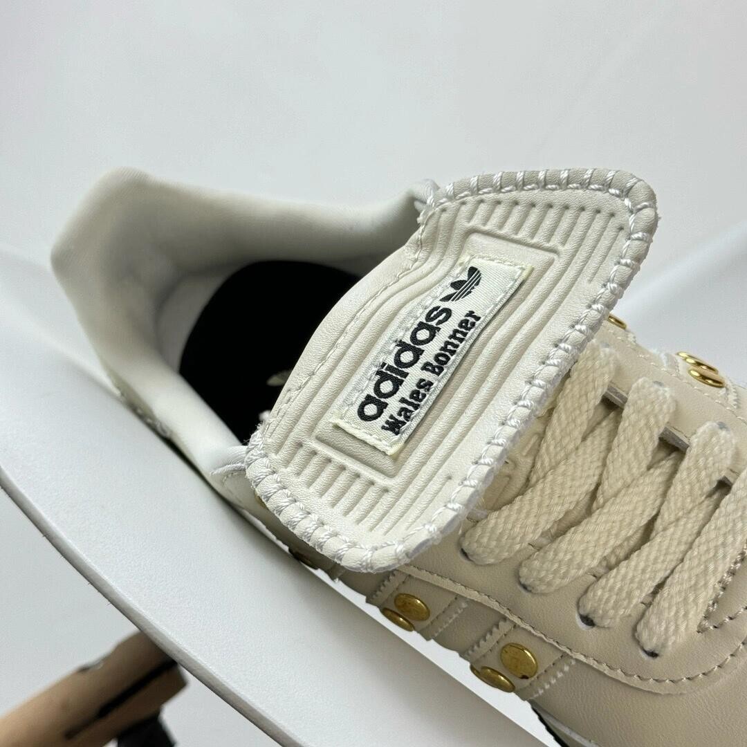 Adidas Samba Wales Bonner Studded Pack – Cream-Cream White IG4304-NEW WITH BOX
