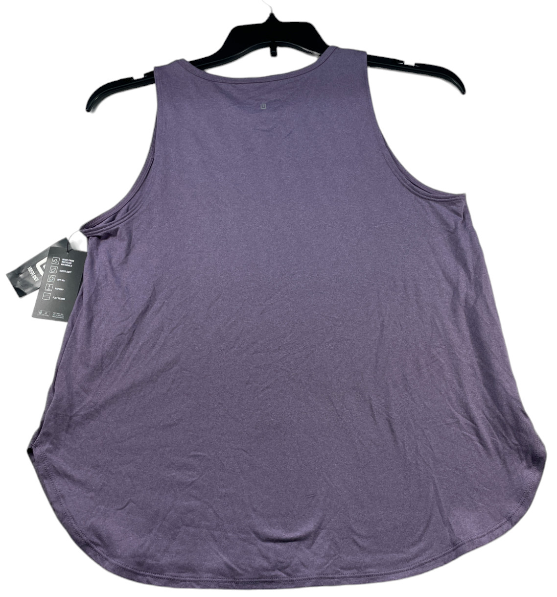 Ideology Workout Tank Top Womens size Medium Purple Upf 50 Rapid Dry Stretch New