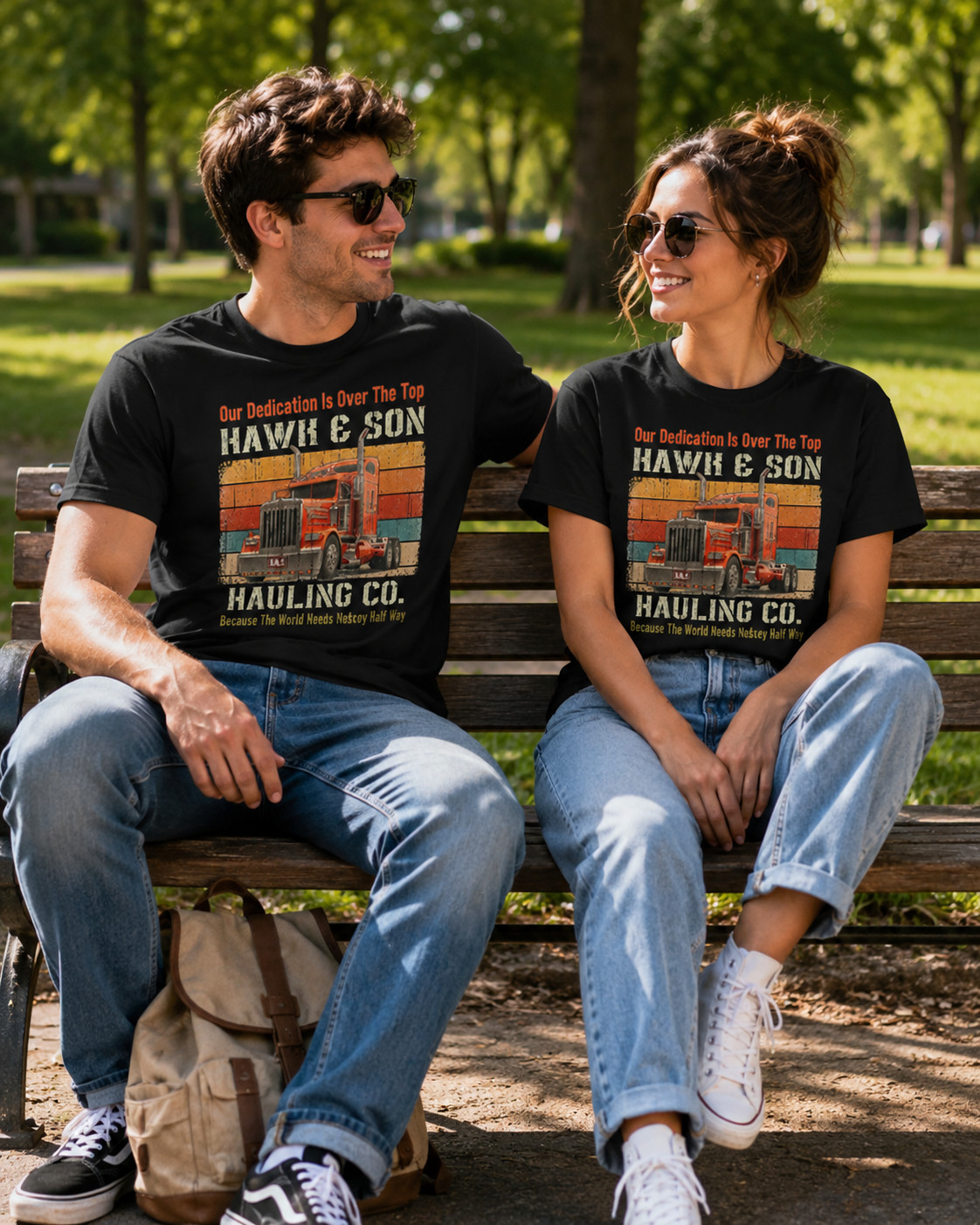 Hawk and Son Hauling Company Big Rig Pride T-Shirt