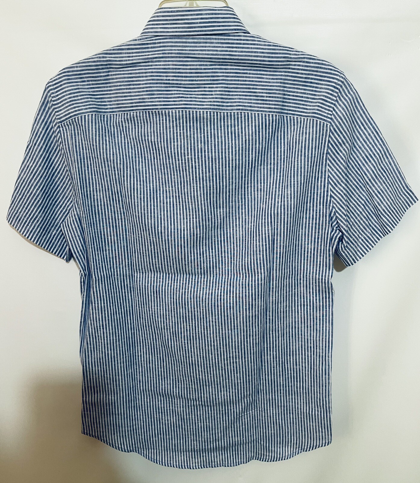 New Armani Exchange Men’s Stretch Cotton Striped Shirt