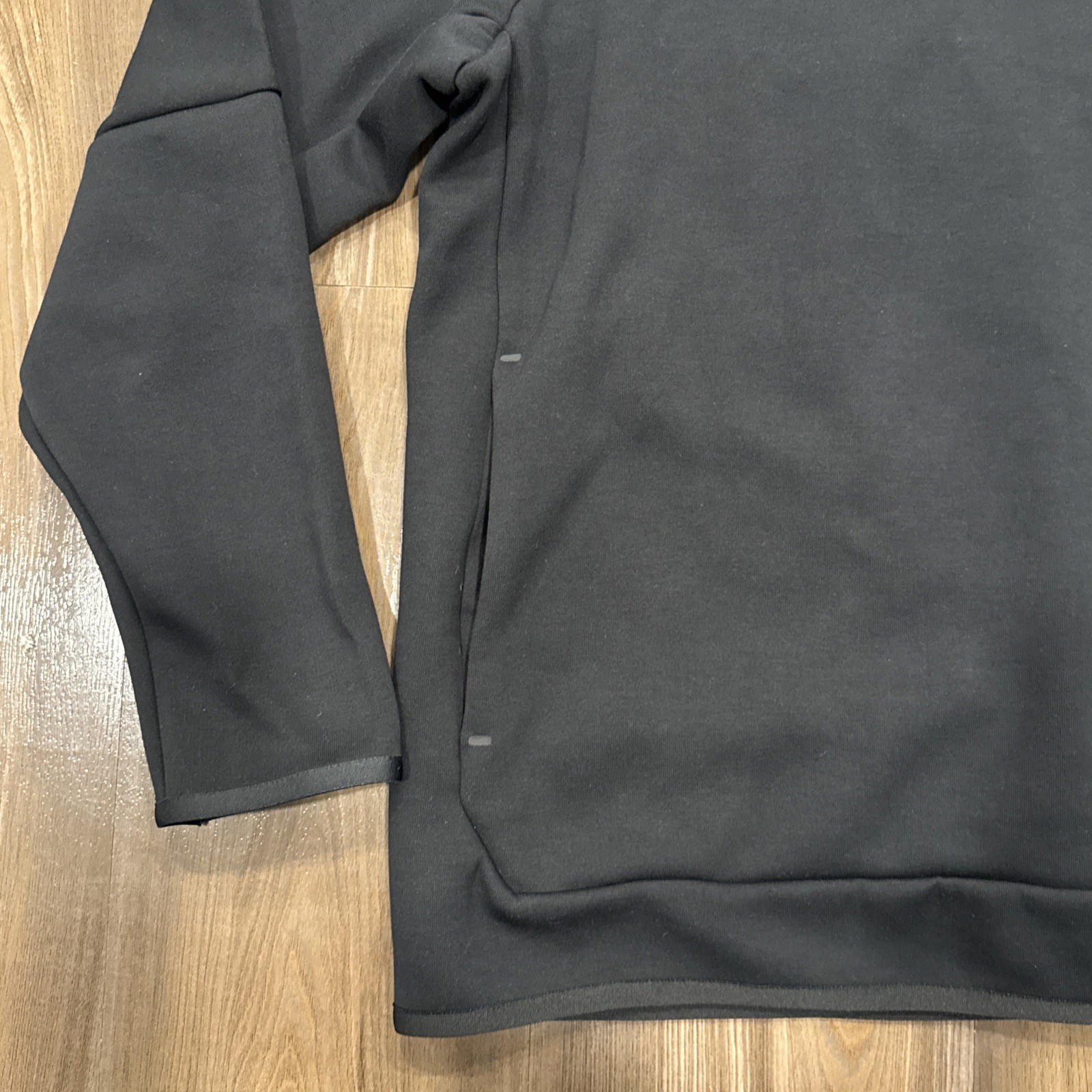 Nike Tech Fleece NBA San Antonio Spurs Men Sz 2XL-T Fitted Black Pullover Hoodie
