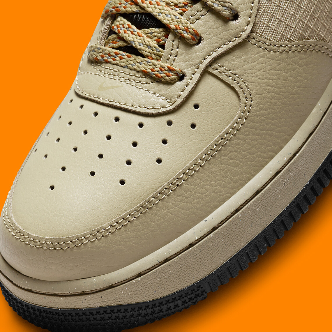 Nike Air Force 1 ’07 Mid Neutral Olive Khaki Black FB8881-200 6.5 Men = 8 Women