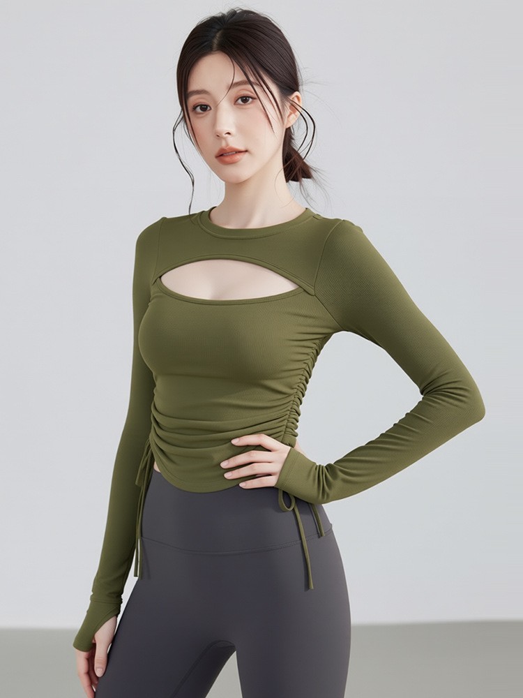 Pilates Training Top – Fall/Winter Fitness Apparel