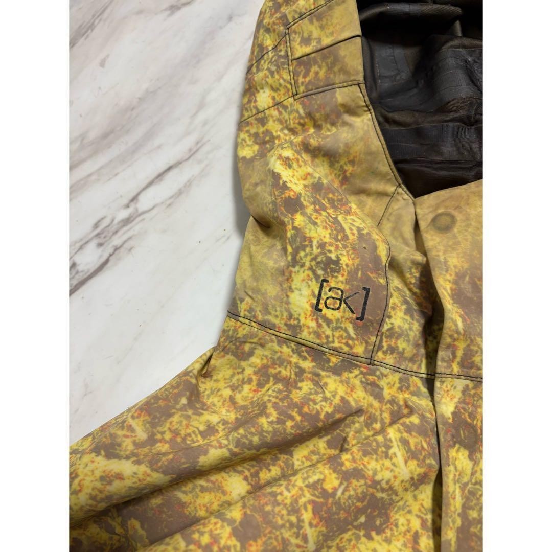 BURTON AK NITRAID Real Weed Camo GORE TEX Snowboard Jacket Mountain Parka M