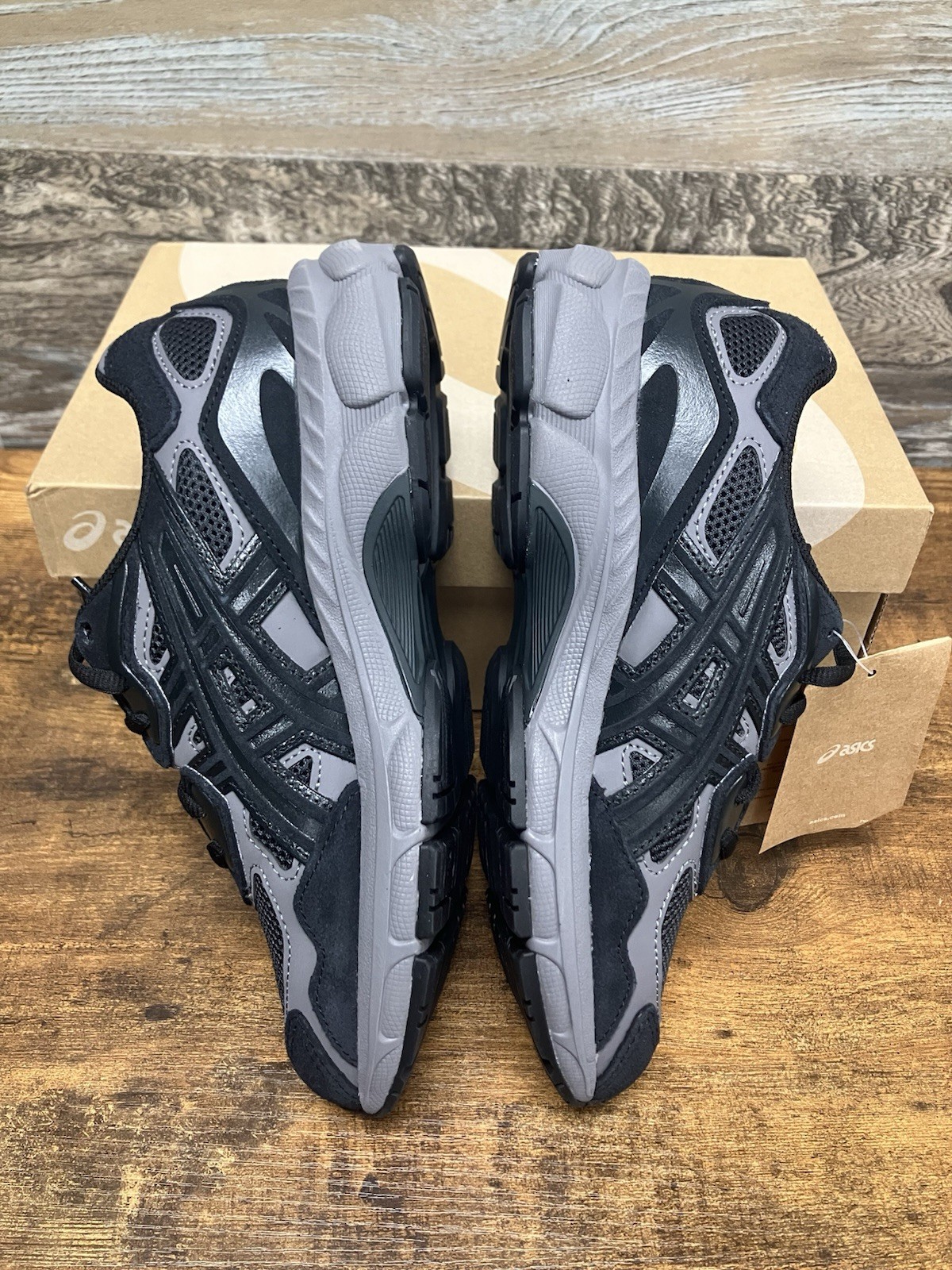 Size 4.5 – Asics Gel NYC Graphite Grey Black