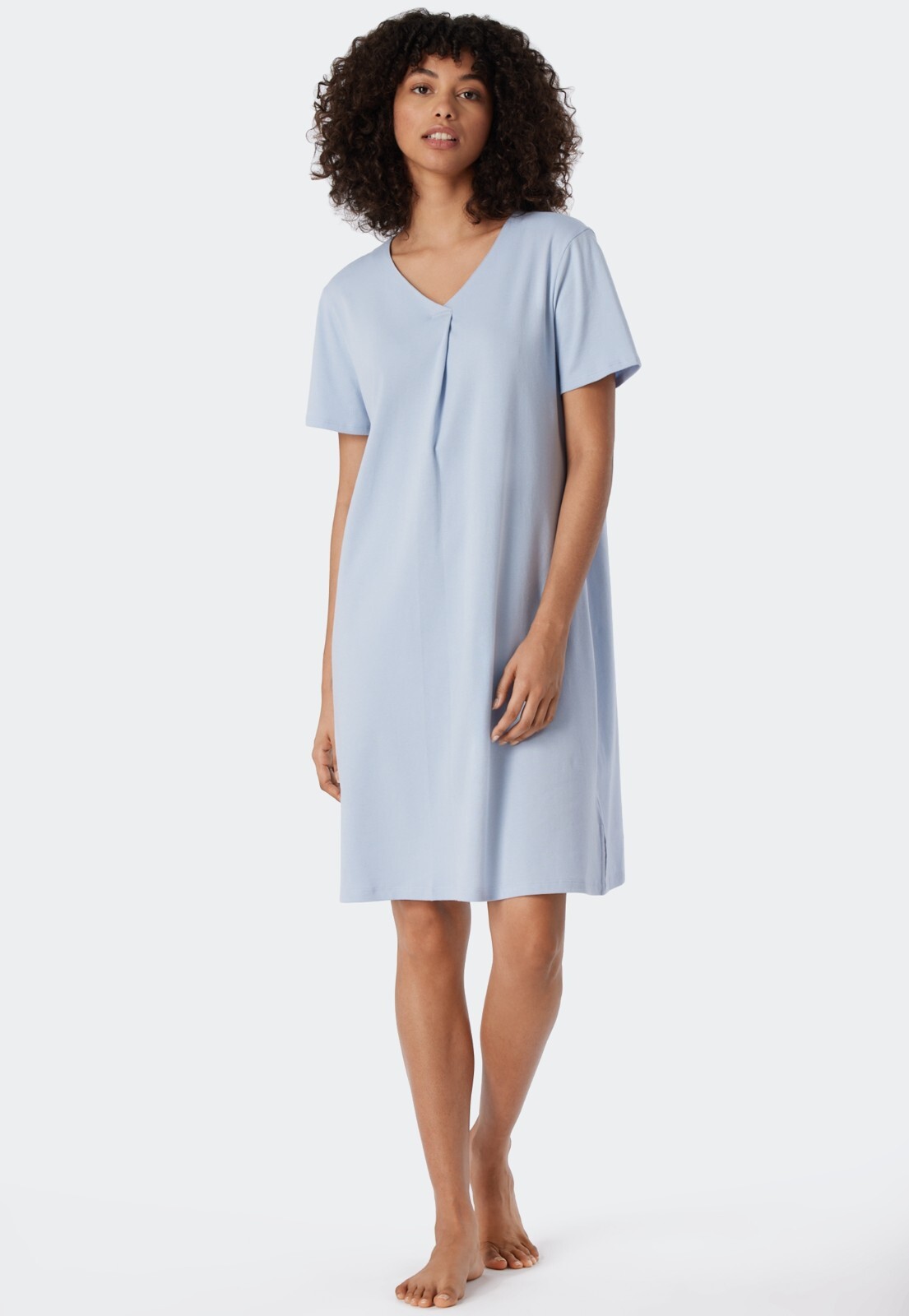 Schiesser women’s night shirt 95 cm sleepshirt short sleeve 36 38 40 42 44 46 48 50 52 54