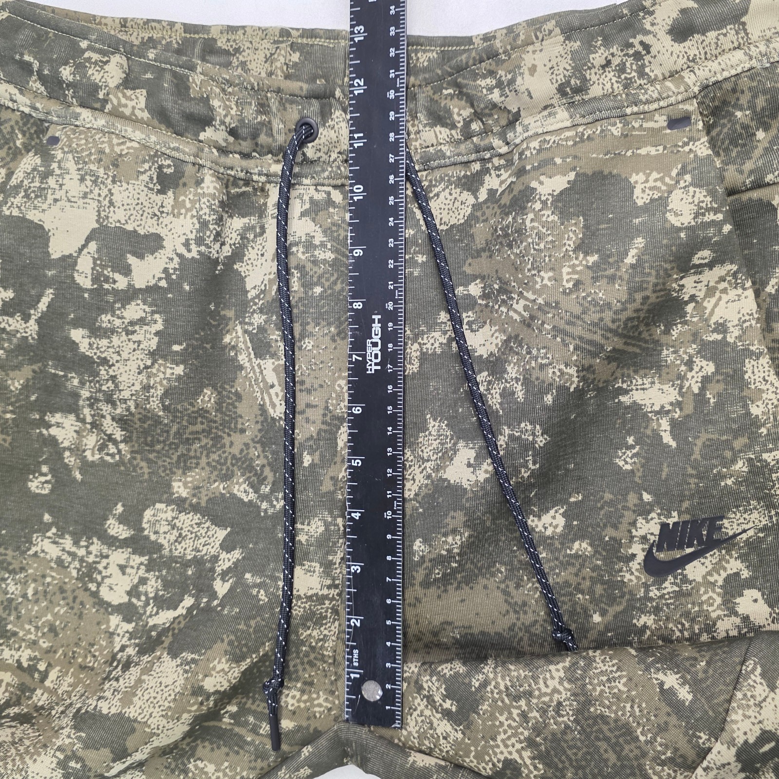 Nike Men’s Tech Fleece Camo Slim Fit Taper Jogger Sweatpants Size M Olive Green