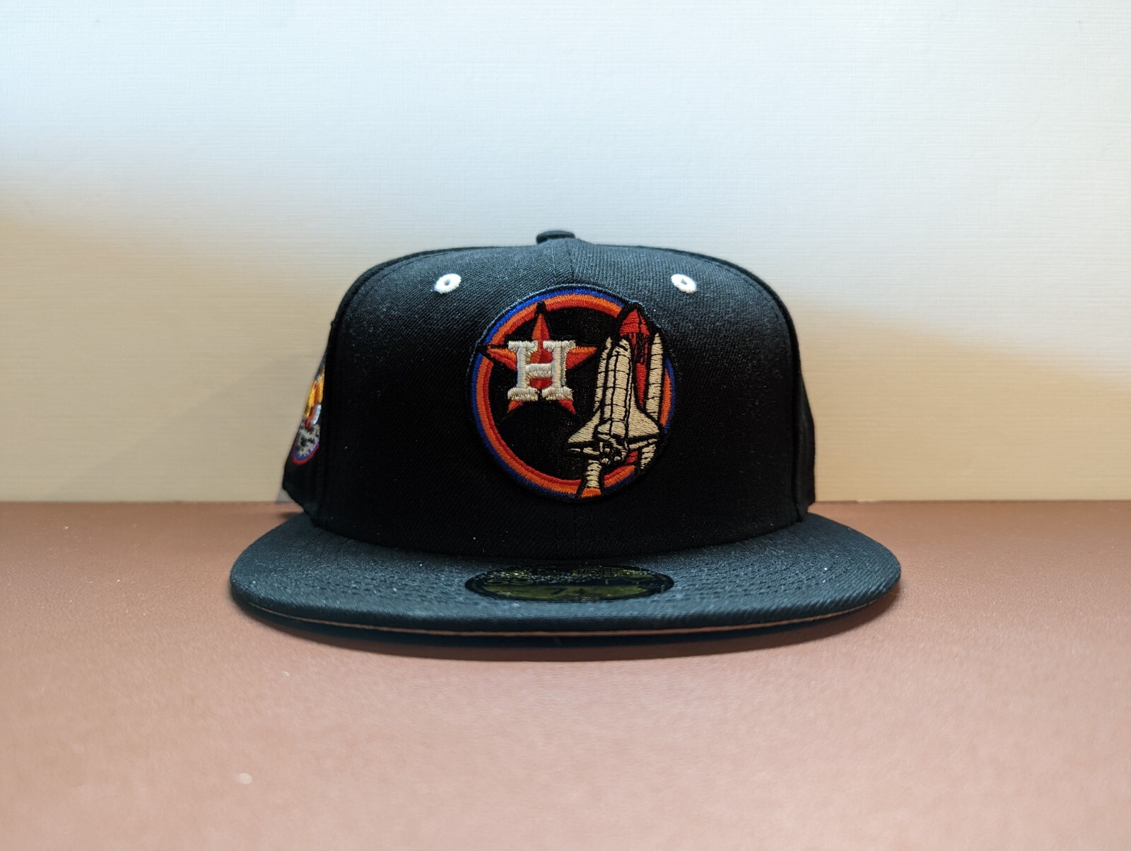 LidsHD 59Fifty Houston Astros Apollo 11 Black Gold UV Artemis 7 1/4 Astronaut