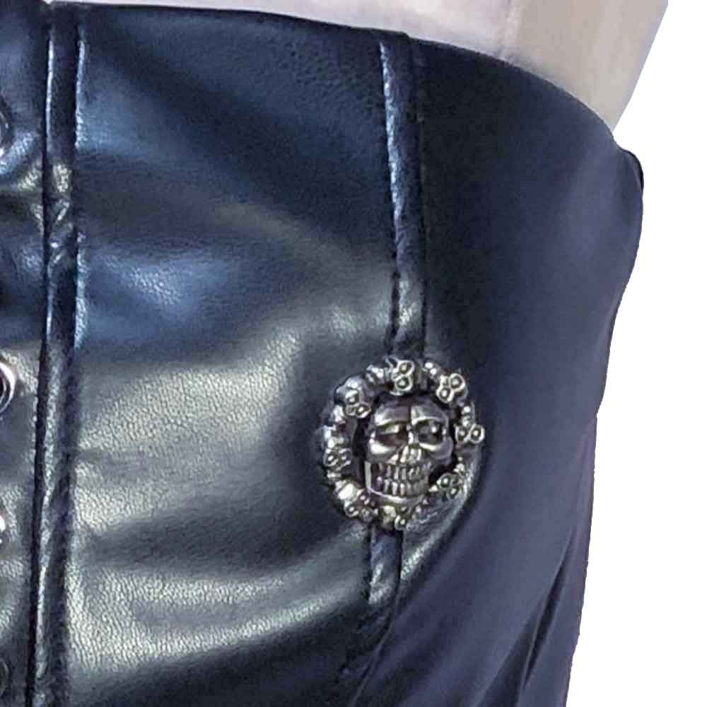 Goth Tops Gothic Tank Grunge Emo Clothing Spiked Y2K Punk Rock Clothes