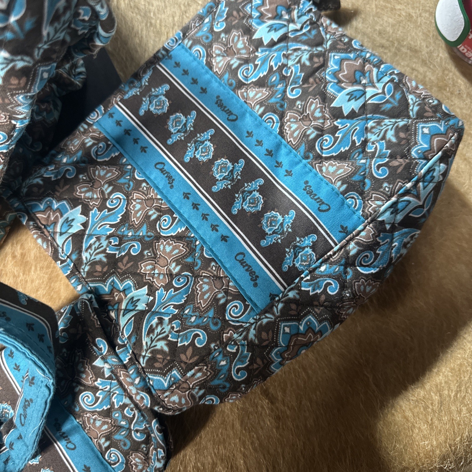 Vera Bradley Curves Duffle Bag Set Retired Pattern Tote Travel Bags Lot