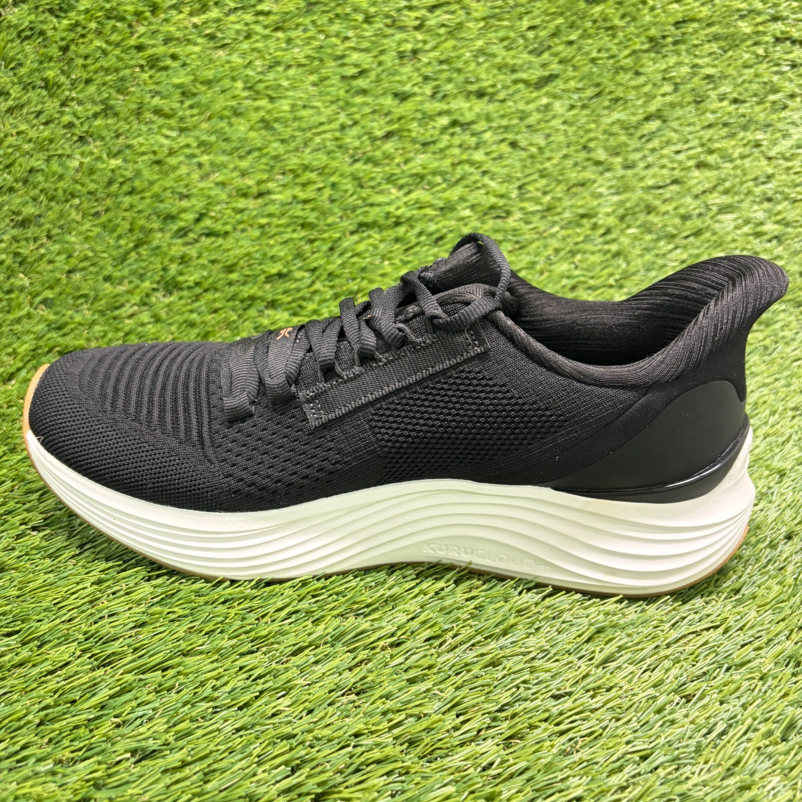 Kuru Atom 2 Womens Size 9.5 Black White Athletic Running Walking Shoes Sneakers