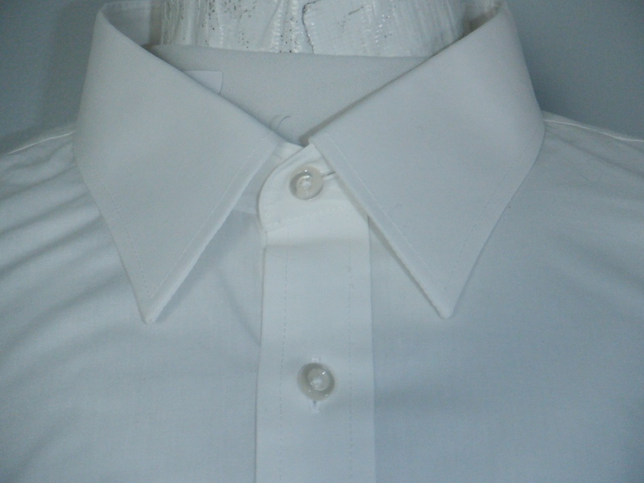 NWT Men’s STAFFORD TRAVEL PERFORMANCE SUPER SHIRT Sz 19 34/35 BIG White LS Shirt