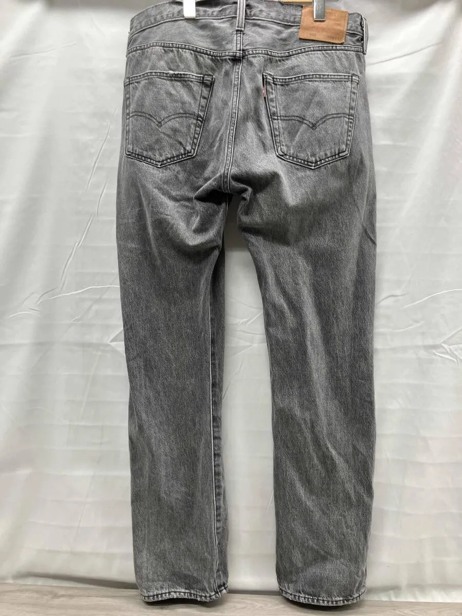 LEVI’S Jeans 00501-3658 Size: W34 Black [Used/ Very good cond] ship From JAPAN