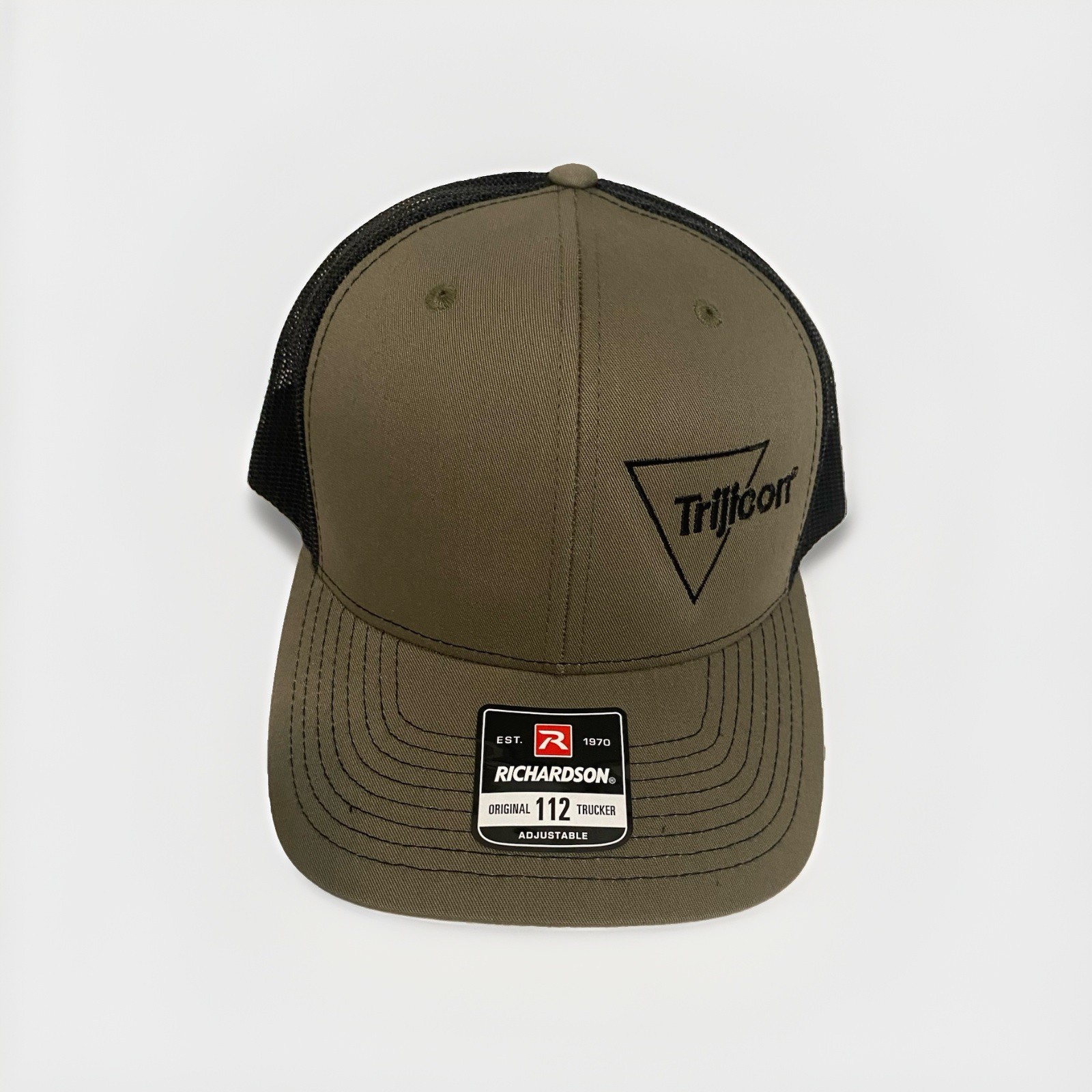 Trijicon Embroidered Trucker Hat Richardson Style-112 Mesh Back Adjustable. NEW