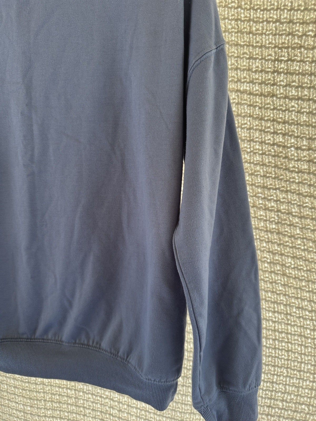 Sailor Moon Women’s S Pullover Knit Sweatshirt Blue Graphic Anime Polyester