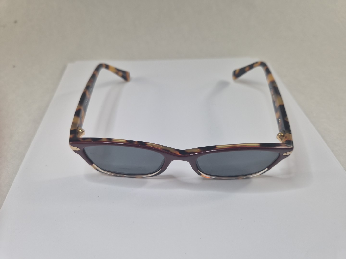 Coach Sunglasses Glasses 5437 Burgandy Tortoise, 49[]17 135, Gray Lens, HC 6065