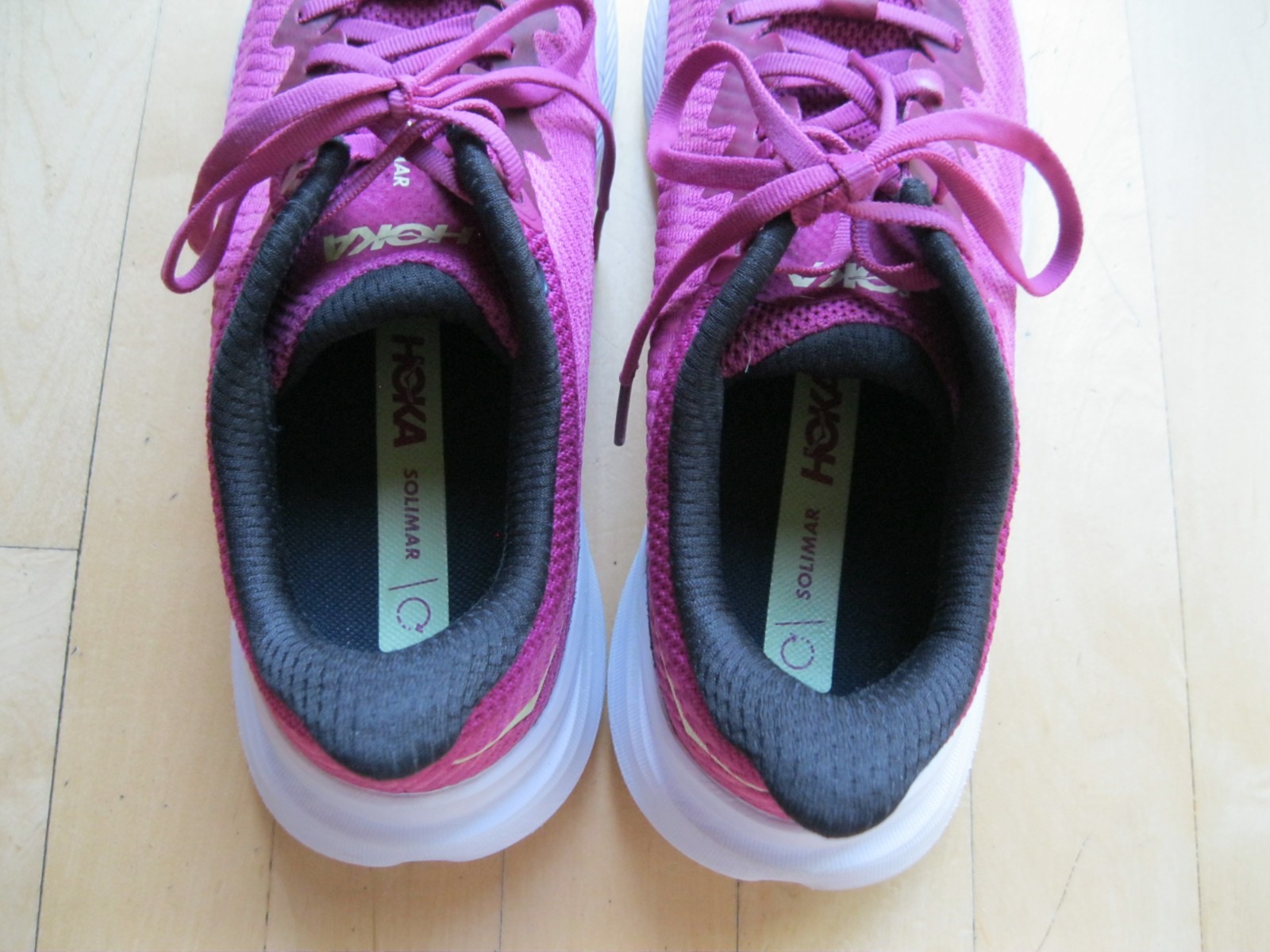 Hoka One One Solimar Stretch Smooth Train Run Sneaker Festival Fuchsia Women 8.5