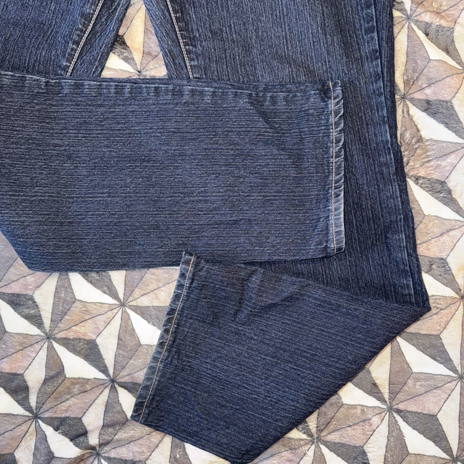 Calvin Klein Denim Jeans Womens Sz 32/14 30” Inseam Dark Wash Mid Rise Skinny