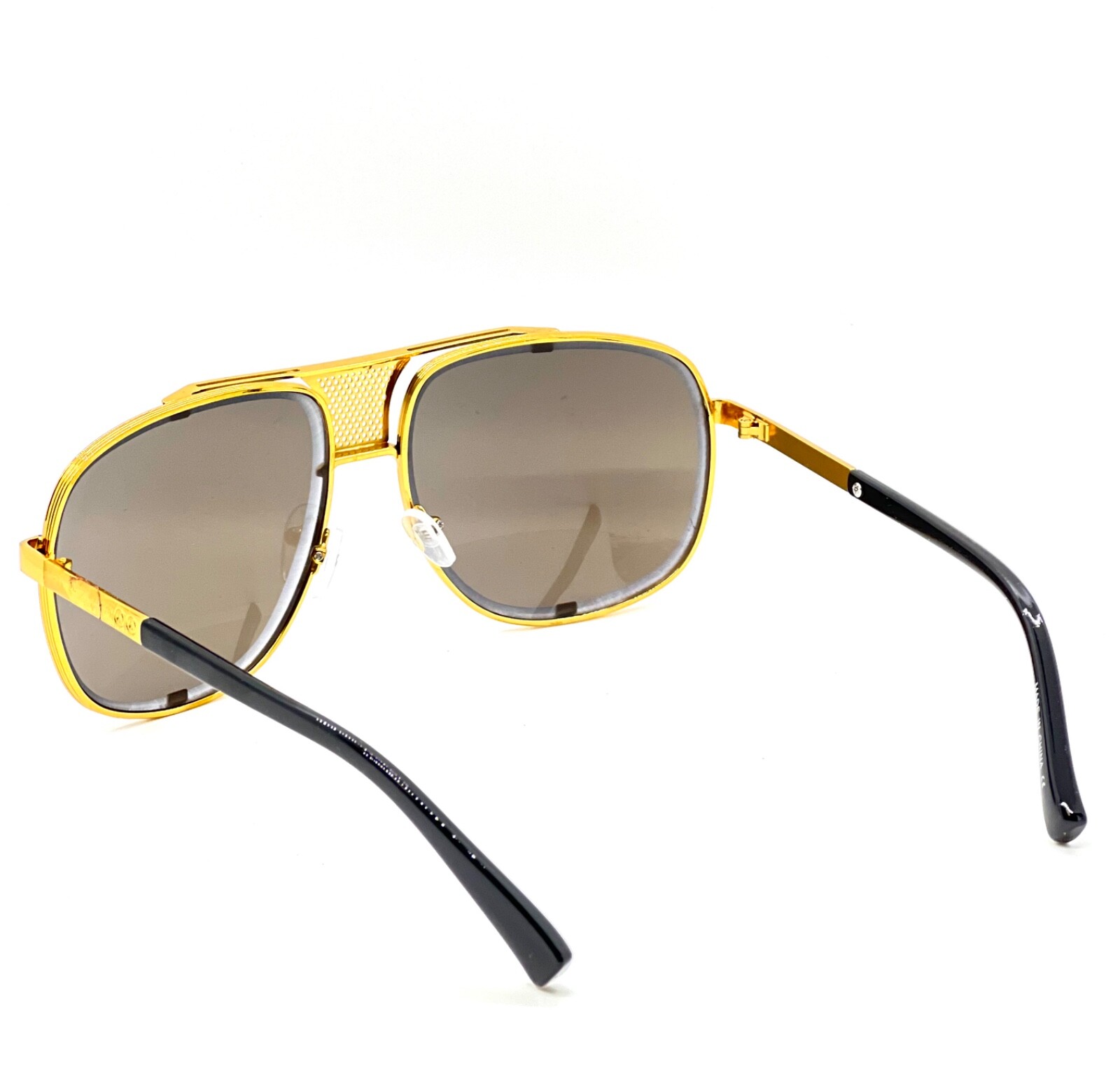 Luxury Sun Glasses Outdoor Driving Retro Black Gradient Lens Classic Eye Glasses