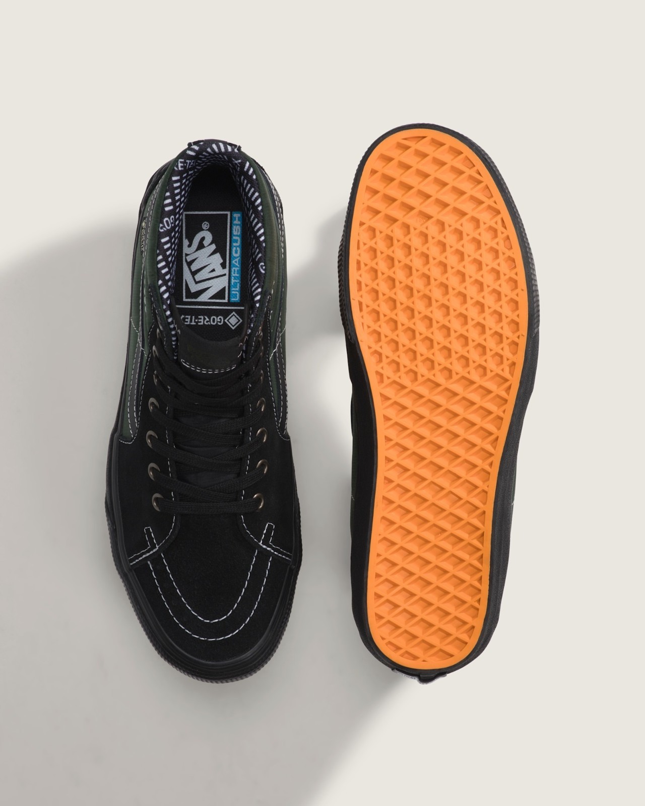 Vans Sk8-Hi Gore-Tex Outdoor Black Green VN000DCBYJ7 Men’s Size shoes mot01