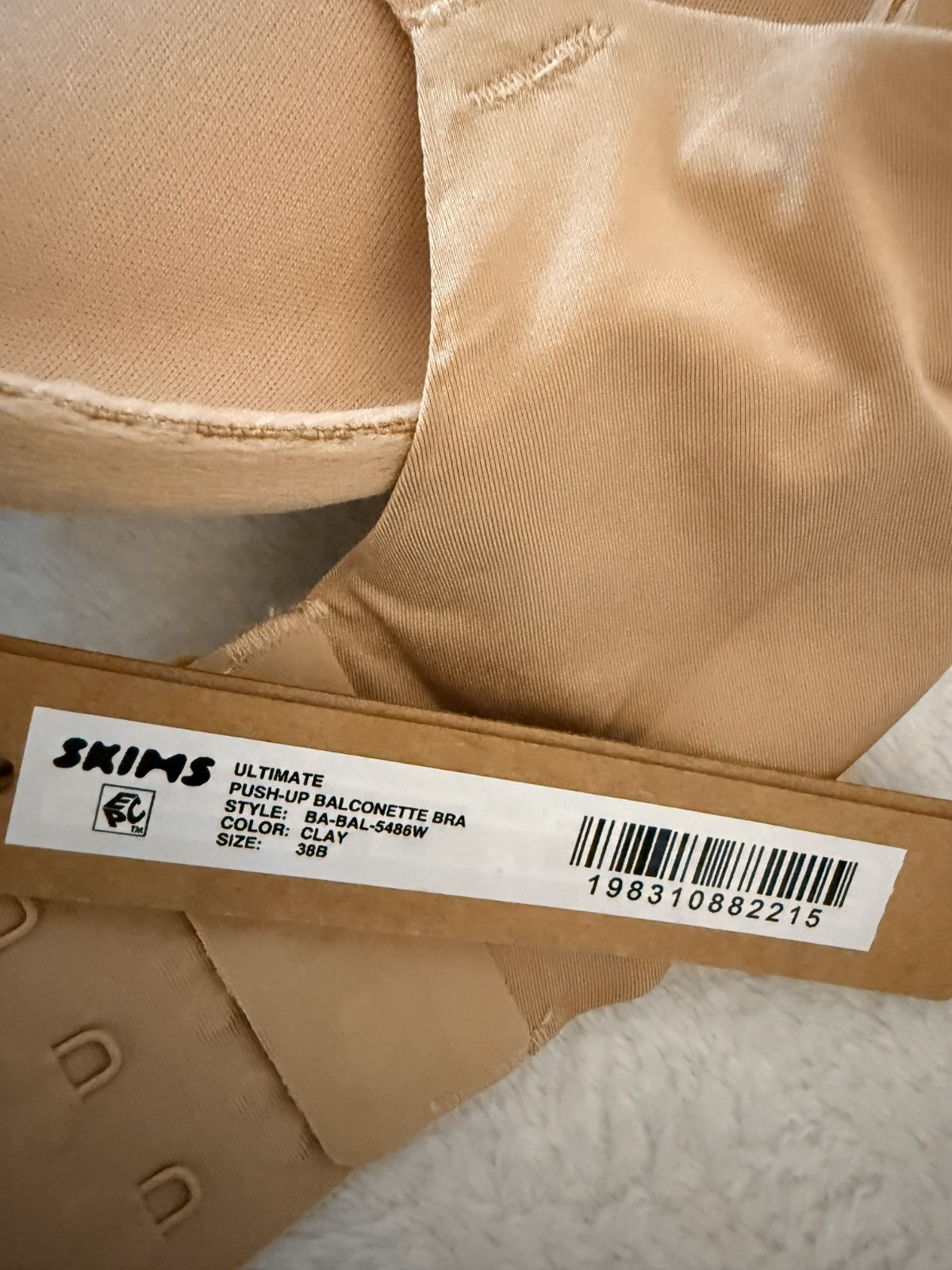 NWT – Skims Ultimate Push Up Balconette Bra BA-BAL-5486W