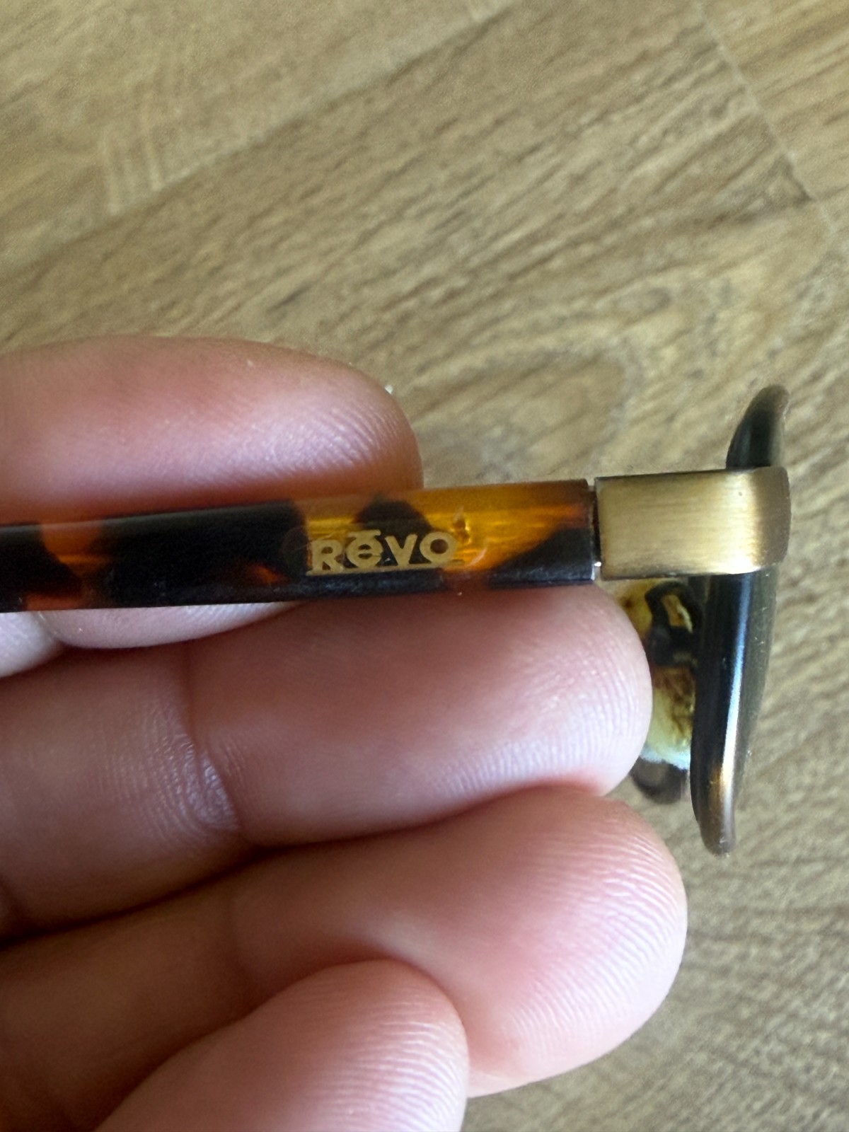 Vintage REVO Model 1112 Sunglasses Scratches on Frame and Lenses