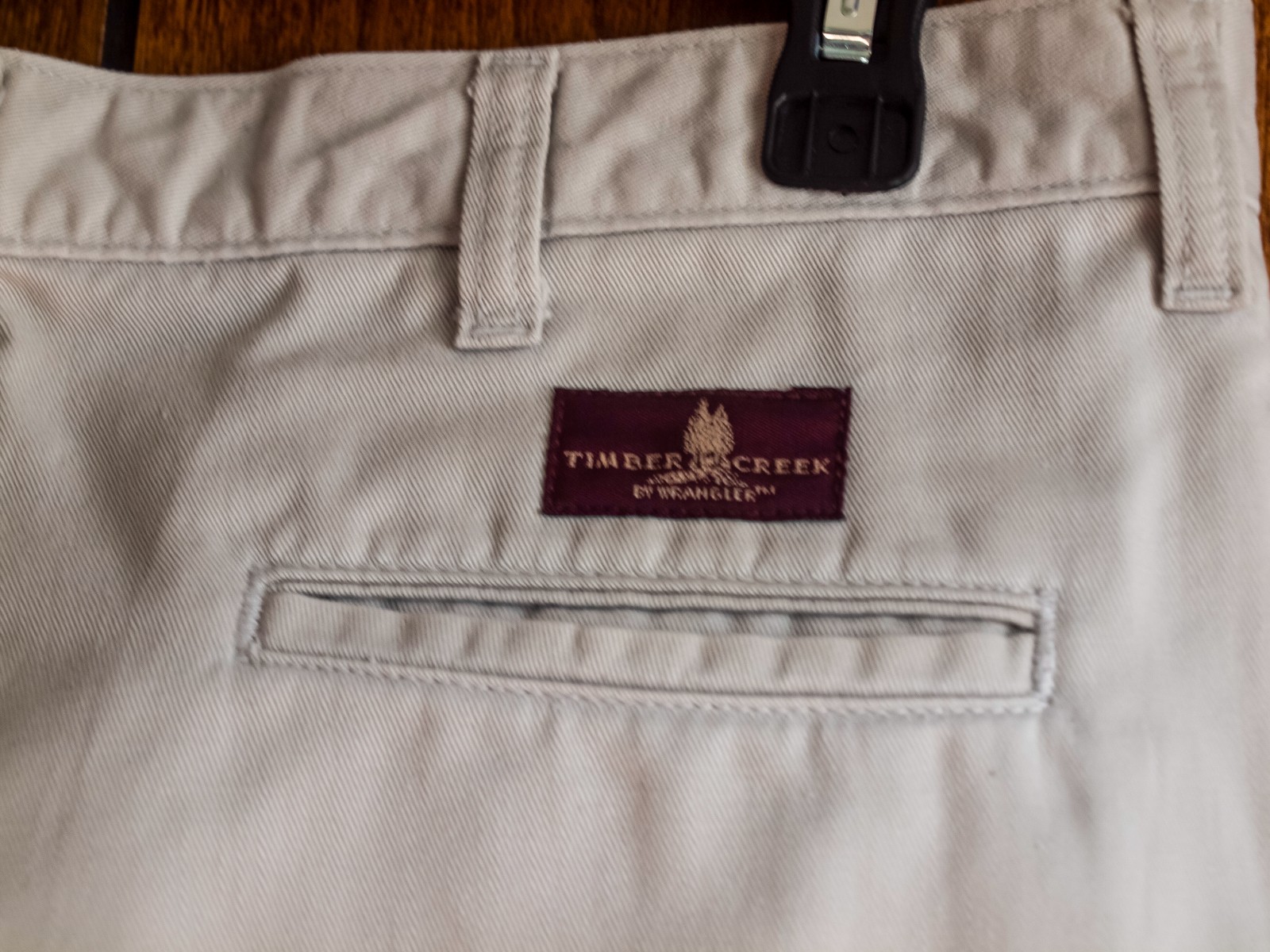 mens casual timber creek by wrangler pants s ize 34×32