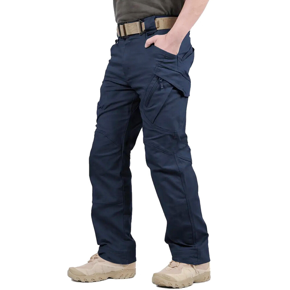 US Men Tactical Cargo Pants Soldier Straight-fit Work Combat Trousers Outdoor AA