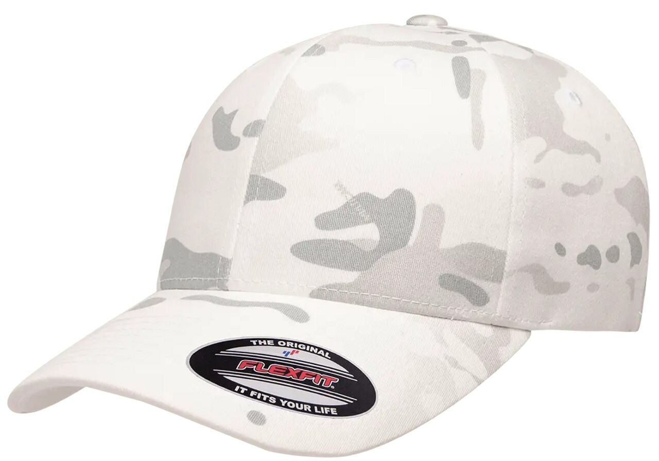 Flexfit Fitted Cotton Cap Multicam Alpine