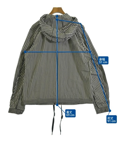 DIESEL Blouson (Other) BlackxWhite(Gingham Check) L 2200691692081