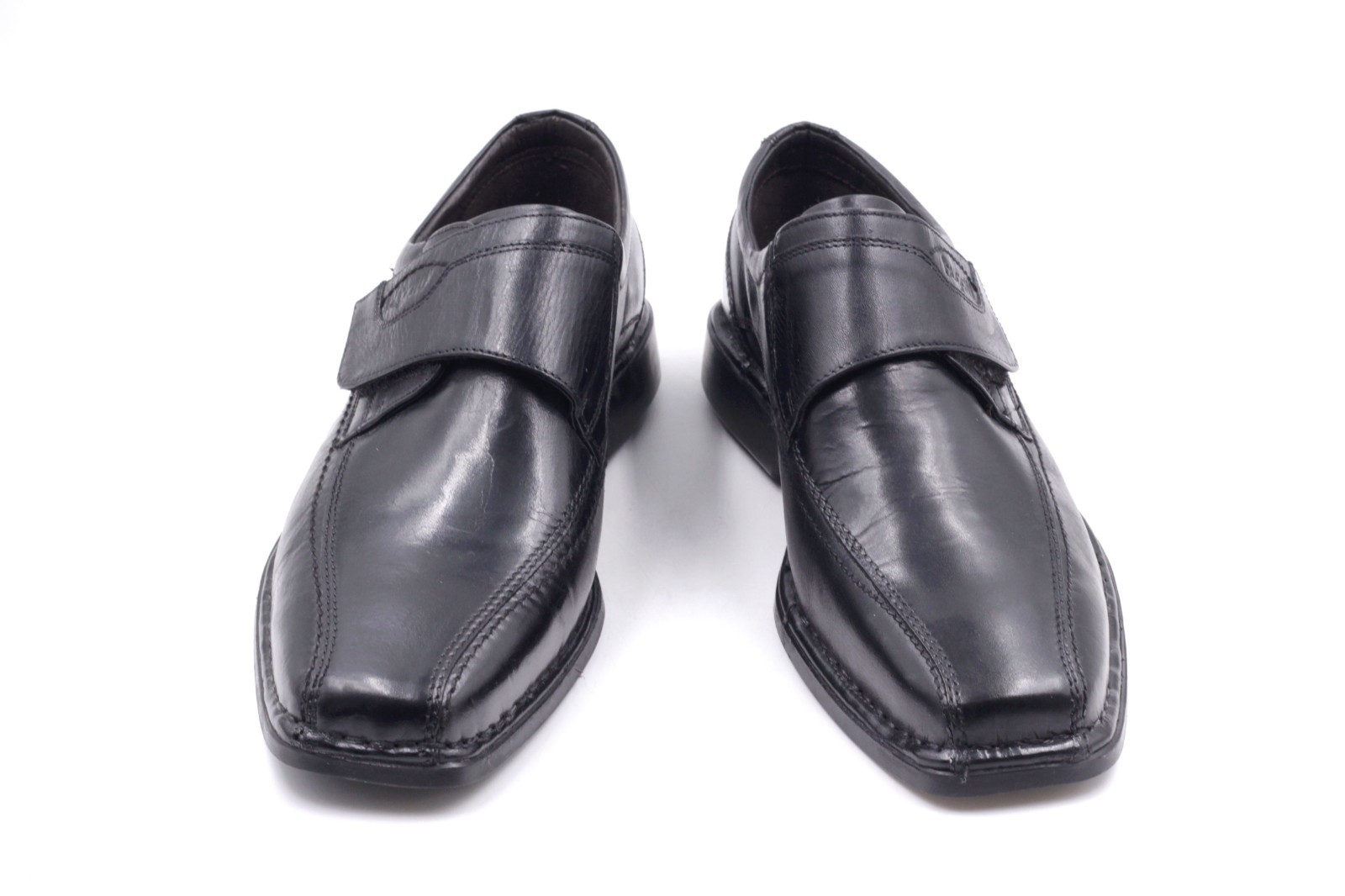 Bugatti men’s loafers EUR 40 black genuine leather New