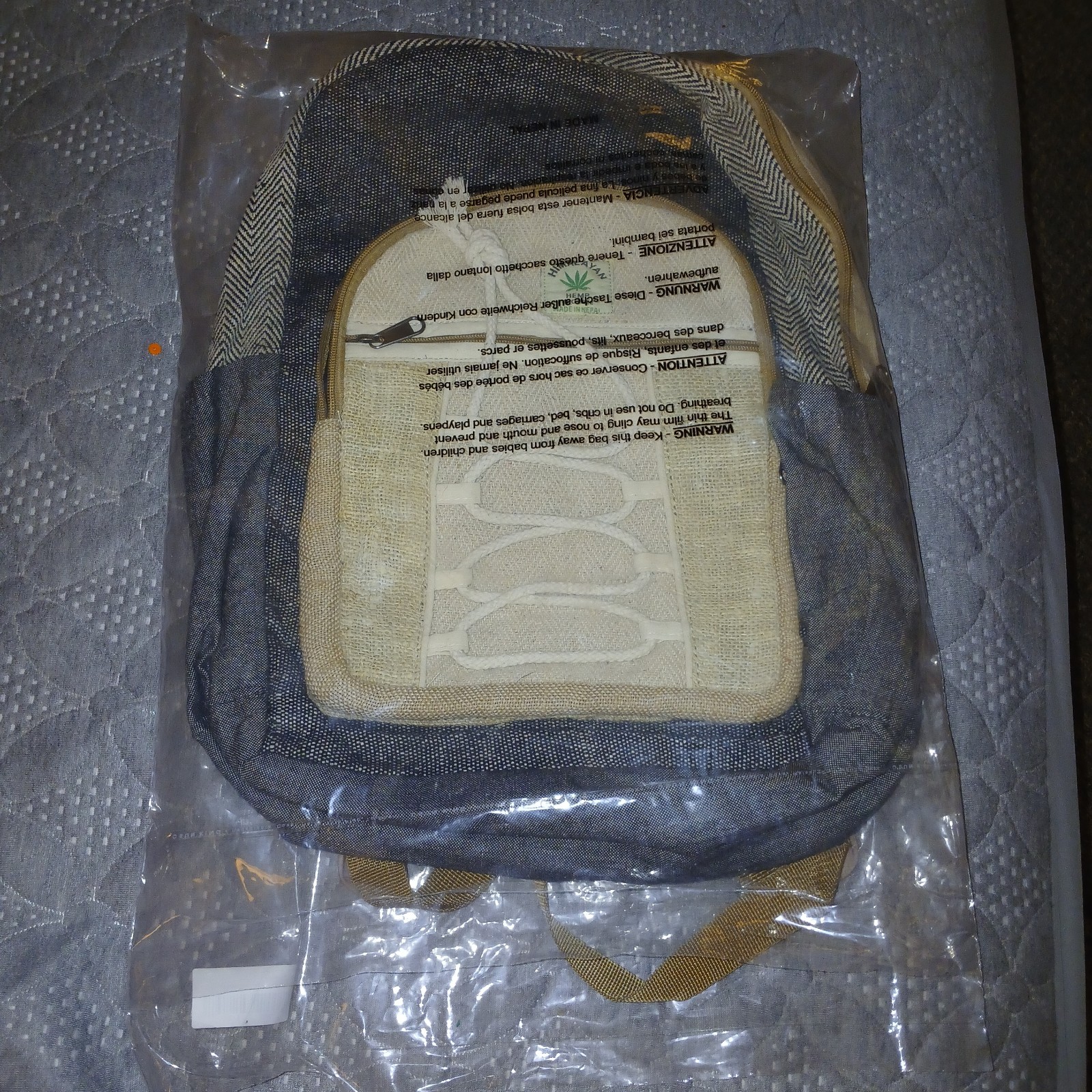 Hemp Backpack