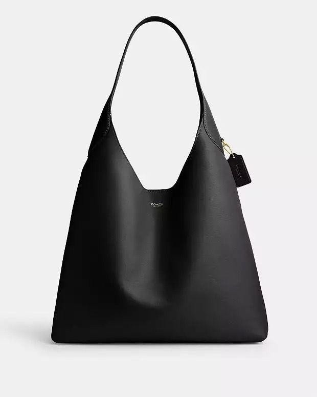 COACH Brooklyn 39 Shoulder Bag CU044 Black Leather Women Outlet New