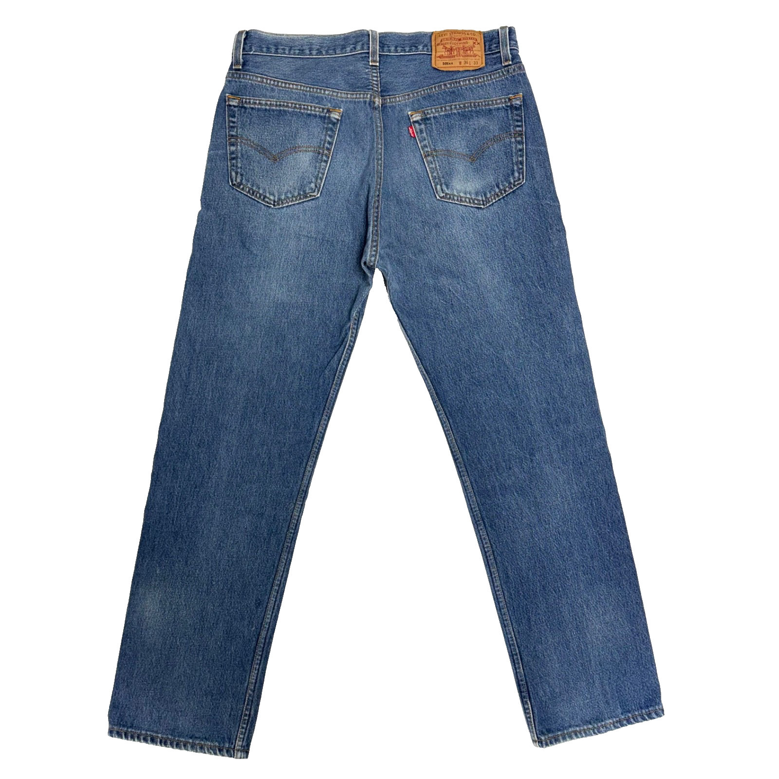 VTG Levi’s 501 xx Men’s Jeans Button Fly Y2K 90’s Made in USA 36×33 (33.5×29.75)