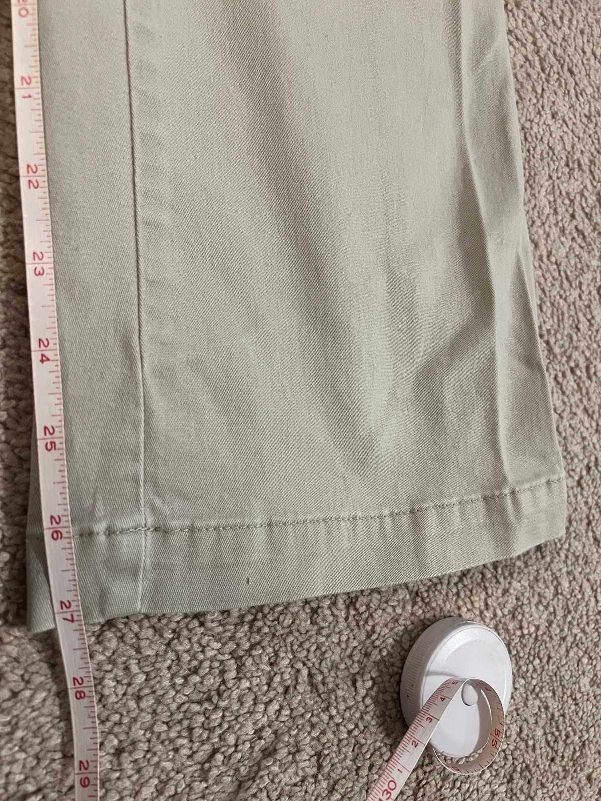 Arizona Jeans Women’s Khaki Tan Pants Size 7 Short Pockets