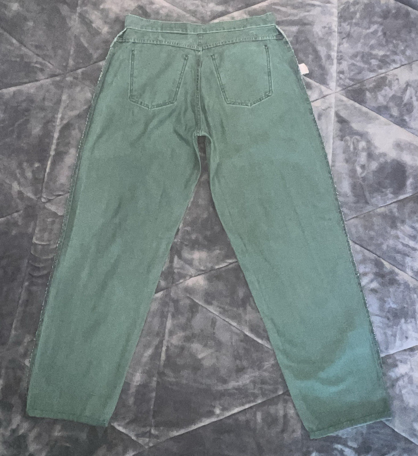 Vintage Levis 550 Jeans Mens 36X34 Green Denim Relaxed Tapered 90’s USA Made
