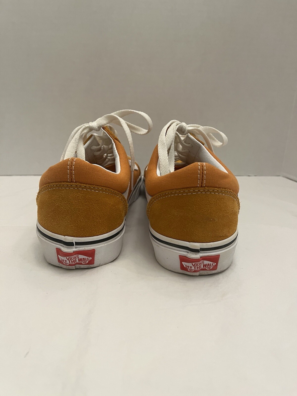 Vans Old Skool Suede Desert Orange Skate Sneakers Size 8.5 Men 10 Women