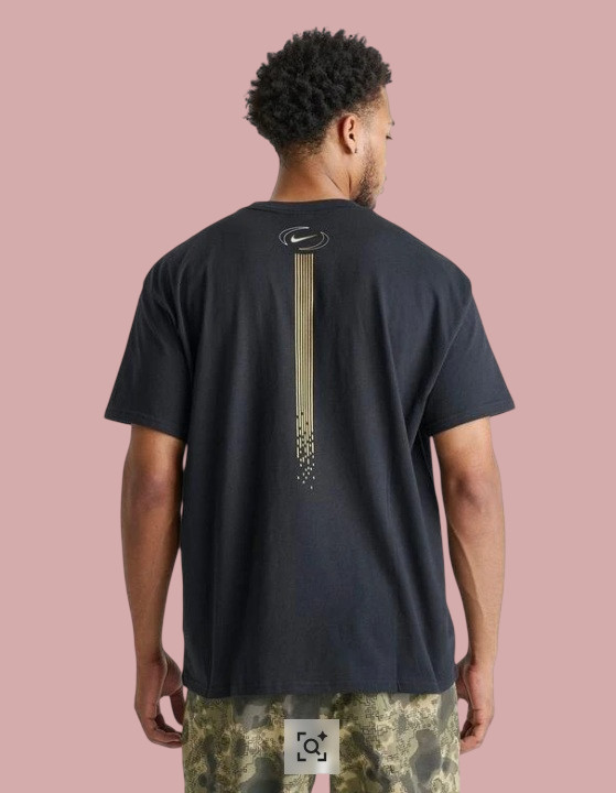 Nike Sportswear T-Shirt Department of Motion Men’s Sz M Black New