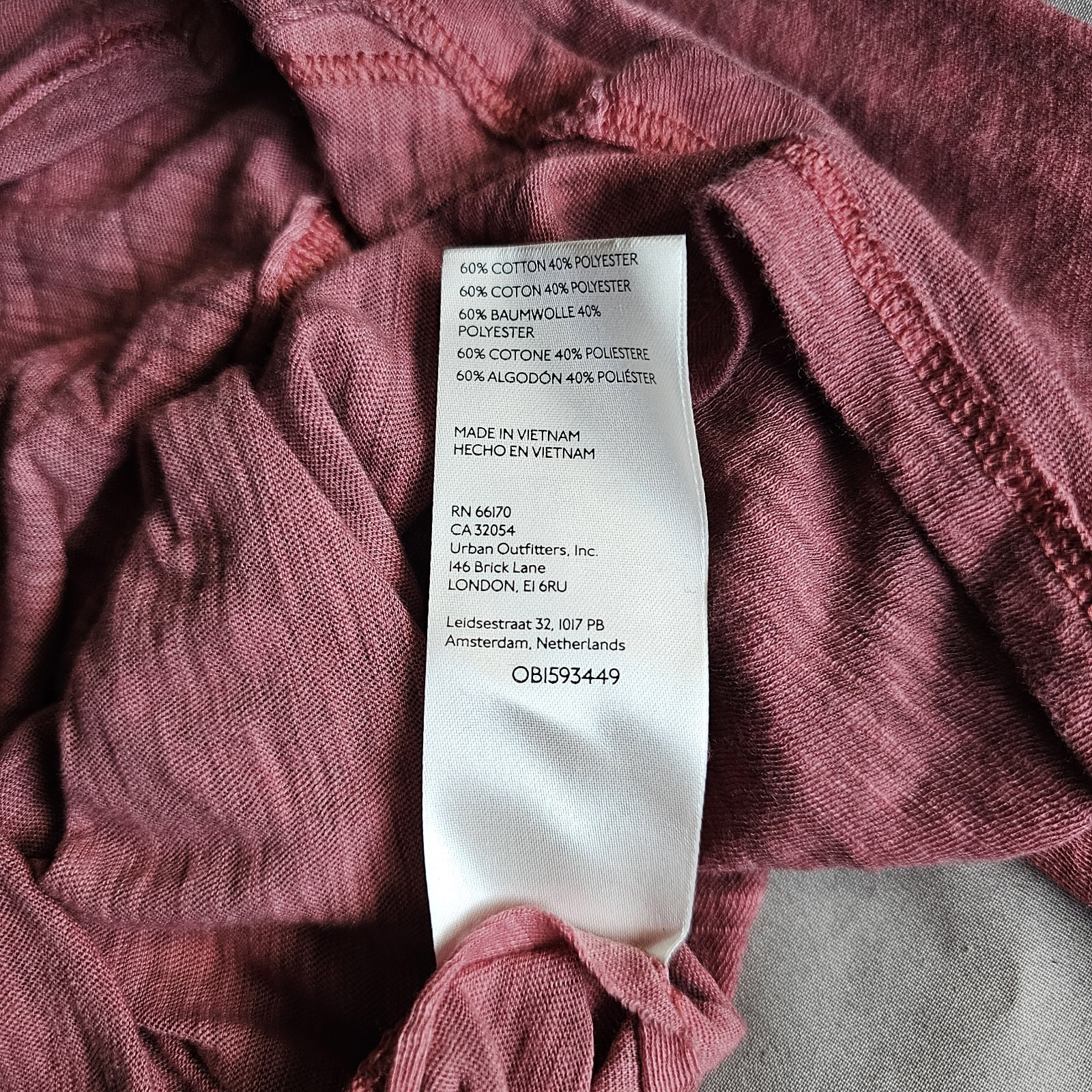 We The Free Free People Oversized Slub Knit V Neck Top Small Fits UK10-14