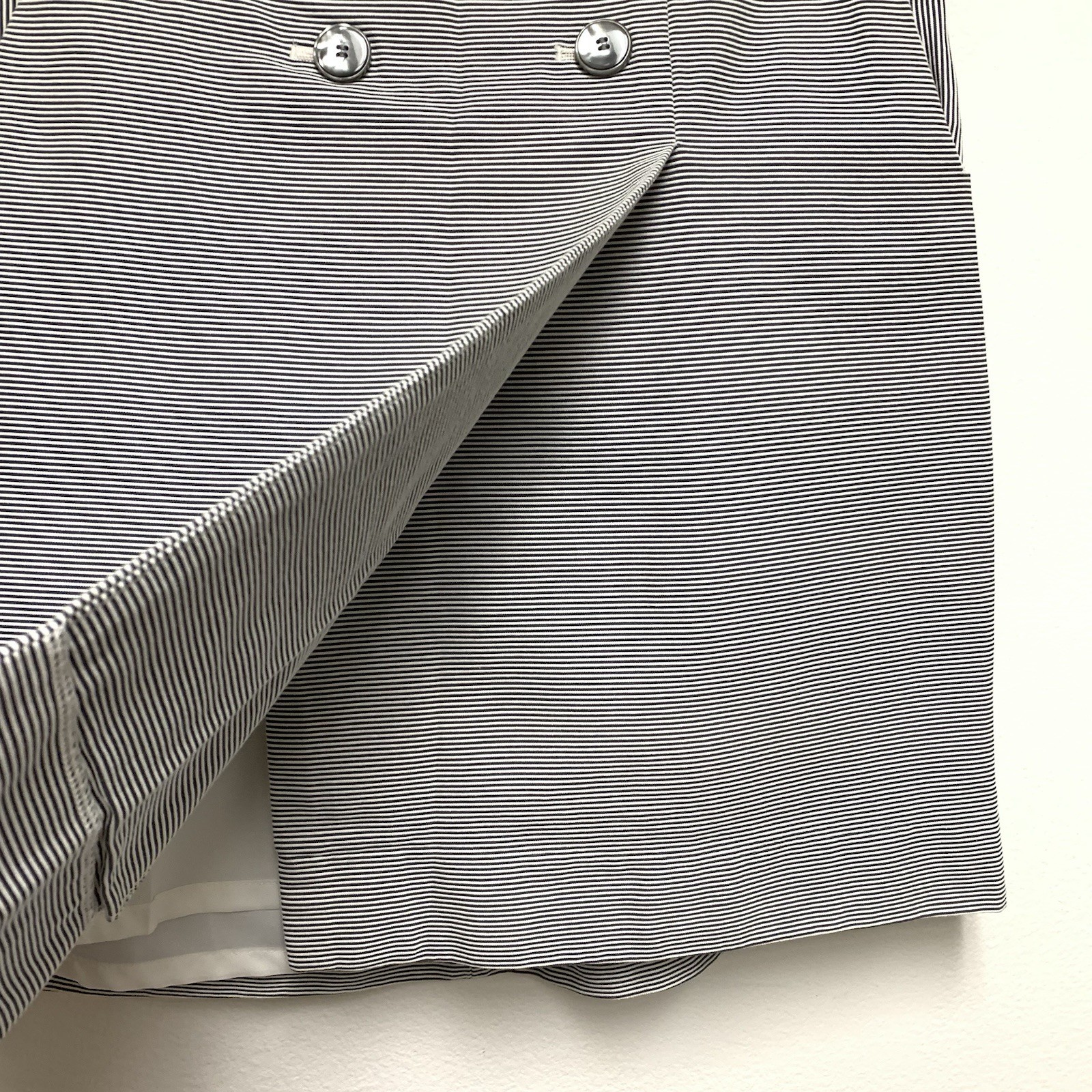 The Limited Striped Sailor Skirt A-Line Size 2 Blue White Nautical Preppy Yacht